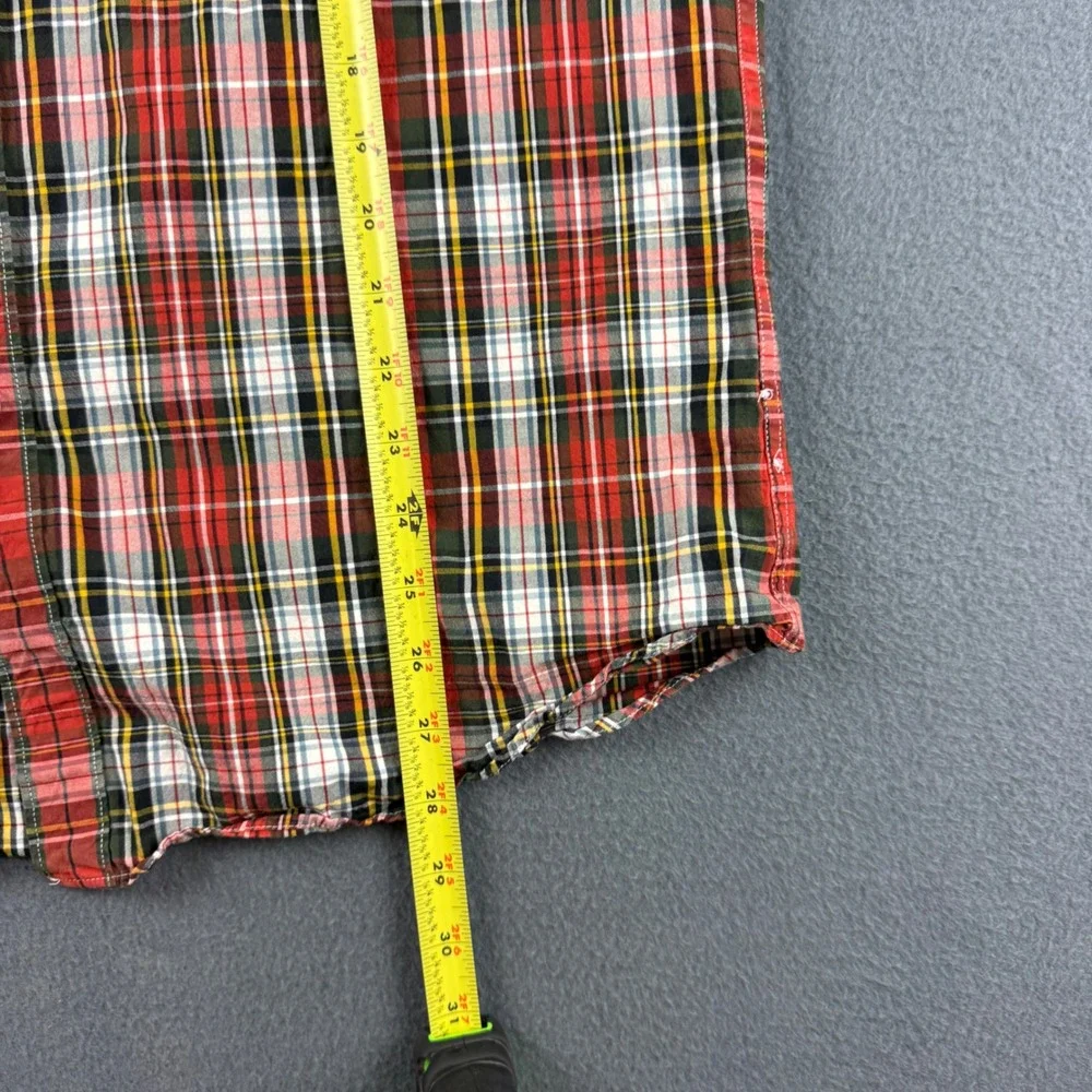 J Crew Shirt Men's L Classic Fit Oxford OXBD Plaid Wash Gingham Check Lot of 4